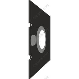 Sleek Circular Cutout