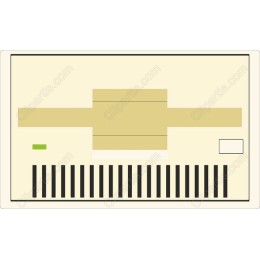 Vintage Music Synthesizer