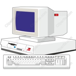 Retro Desktop Computer
