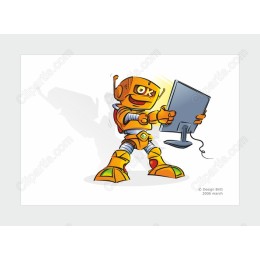 Cheerful Robot