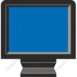 Modern Desktop Computer Monitor