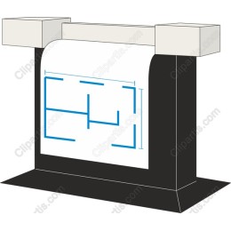 Blueprint Display Stand