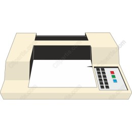 Retro Dot Matrix Printer