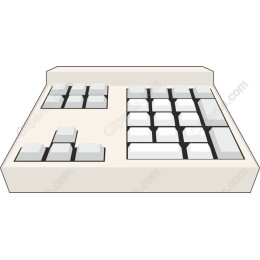 Retro Computer Keyboard