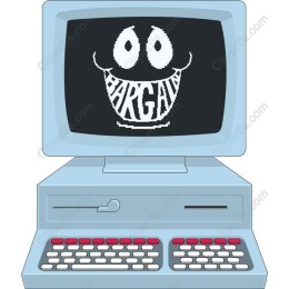 Retro Computer - BARGAIN Smiling Monitor