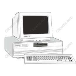 Retro Desktop Computer