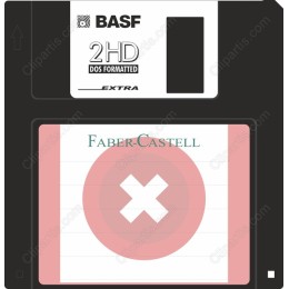 Retro BASF 2HD Floppy Disk