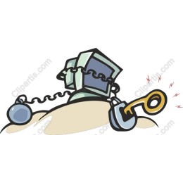 Whimsical Computer Key