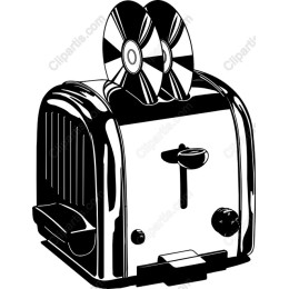 Retro Record Toaster