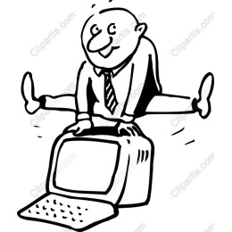 Playful Computer Character