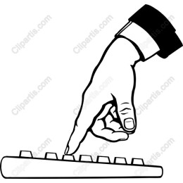 Hand Over Keyboard