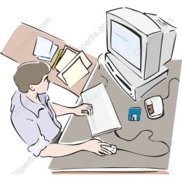 Retro Computer Workspace