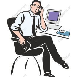 Professional Man on Phone