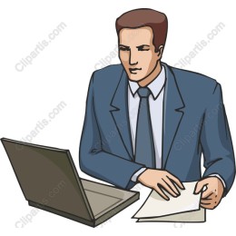 Professional Man at Desk