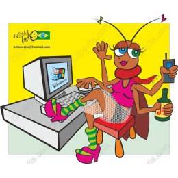 Playful Cockroach