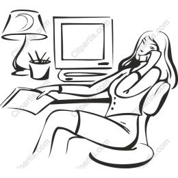 Professional Woman at Desk
