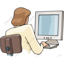 Professional Working at Computer