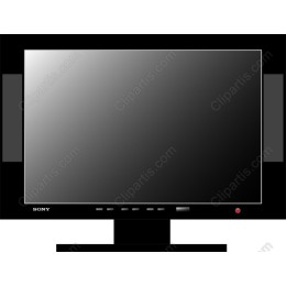 Sleek Black Television