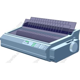 Vintage Dot Matrix Printer