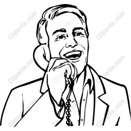 Cheerful Phone Call