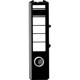 Stylish Black Binder