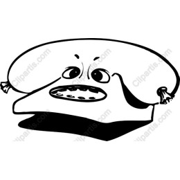 Whimsical Pie Character