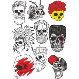 Skull Clipart Collection
