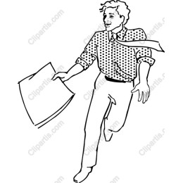 Dynamic Running Man