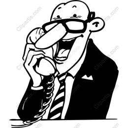 Cheerful Phone Conversation