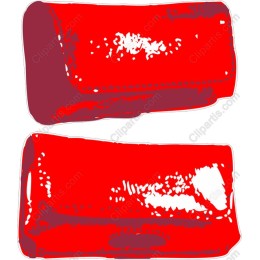 Vibrant Red Roll