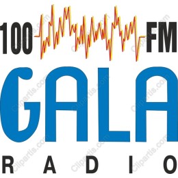 Gala Radio 100 FM Logo