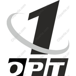 Sleek Logo - Number 1 with Orbit Effect