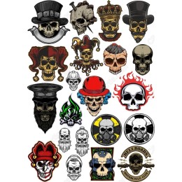 Skull Bundle - Edgy Clipart Collection