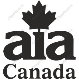 AIA Canada with Maple Leaf