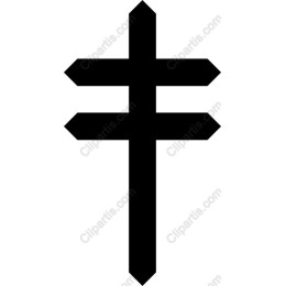 Bold Stylized Cross