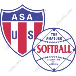 Amateur Softball Association Emblem