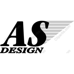 AS Modern Logo
