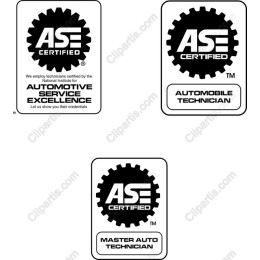 ASE Certified Badge Collection