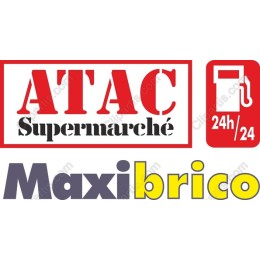 ATAC Supermarche 24-Hour Convenience Logo