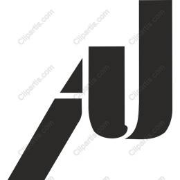 Stylish A & J Geometric