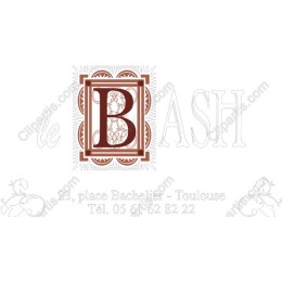 Elegant Monogram B