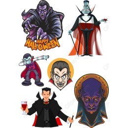 Vampire Clipart Bundle: Halloween