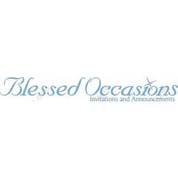 Blessed Occasions Elegant Logo