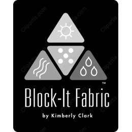 Block-It Fabric by Kimberly-Clark.