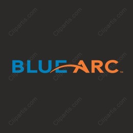 Dynamic Blue Arc Logo
