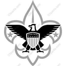 Patriotic Eagle Fleur-de-Lis
