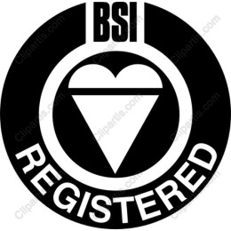 BSI Registered Heart Logo
