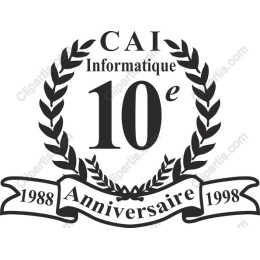 10th Anniversary Laurel Wreath