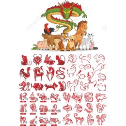 Chinese Zodiac Animals Bundle