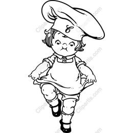 Whimsical Child Chef